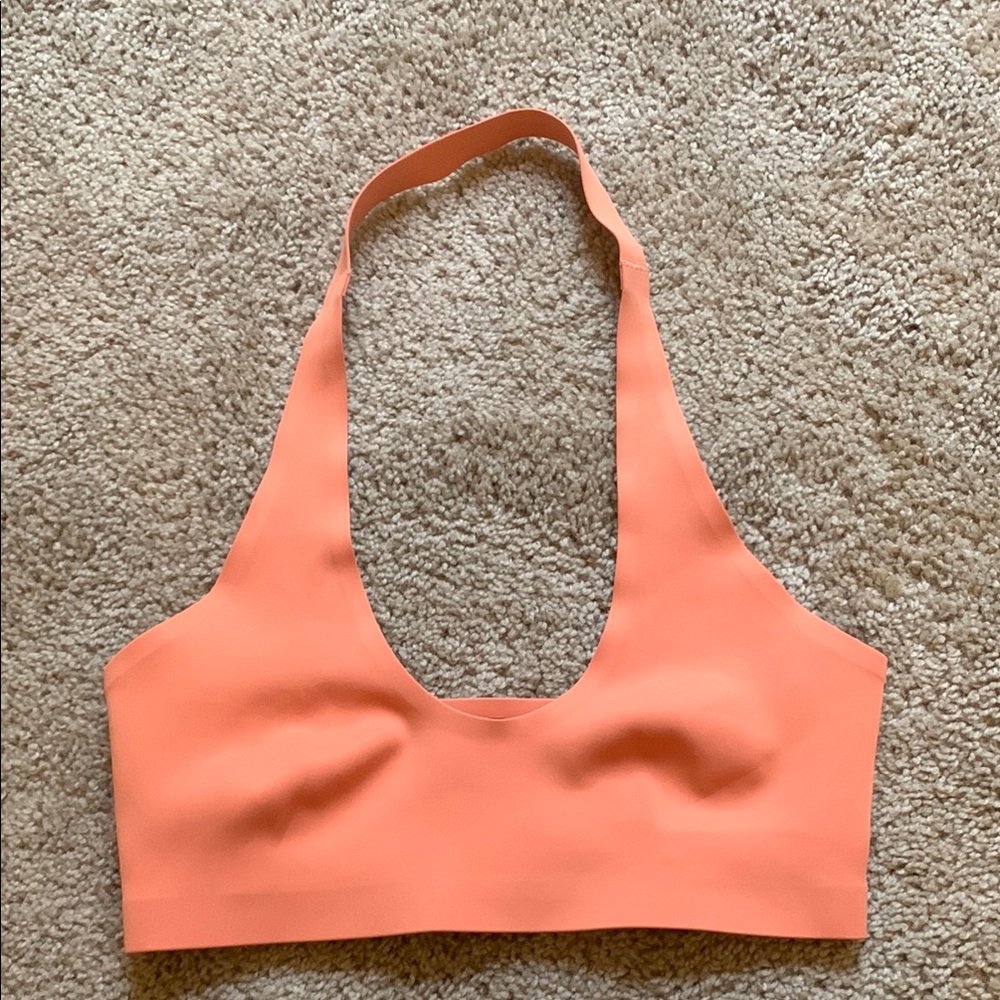 Orange Halter Bralette
